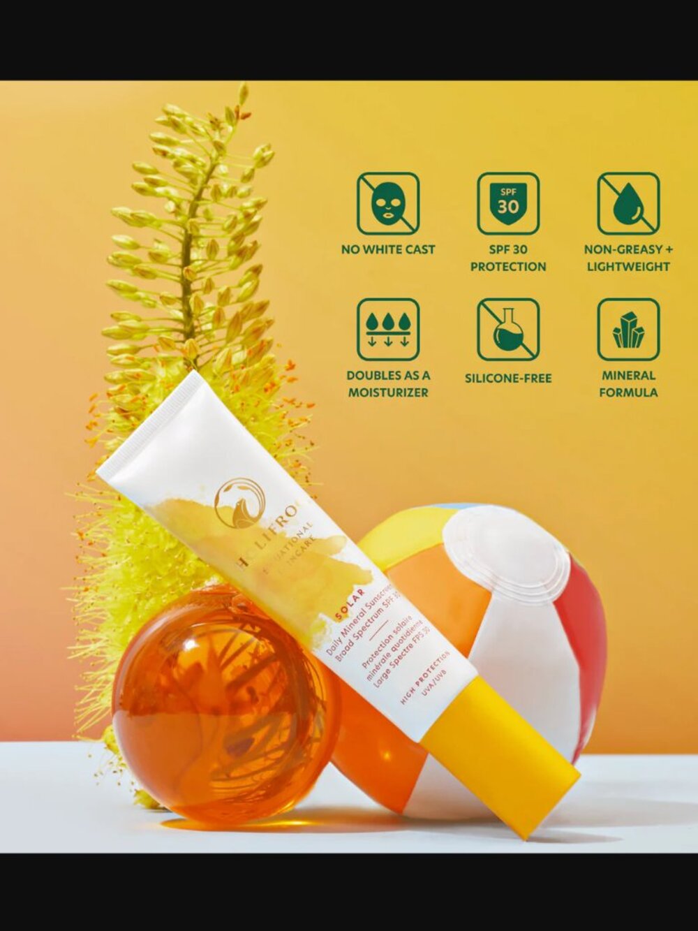 ❣️2/$36 NIB Holifrog Solar Daily Mineral Sunscreen Broad Spectrum SPF 30 $36.00